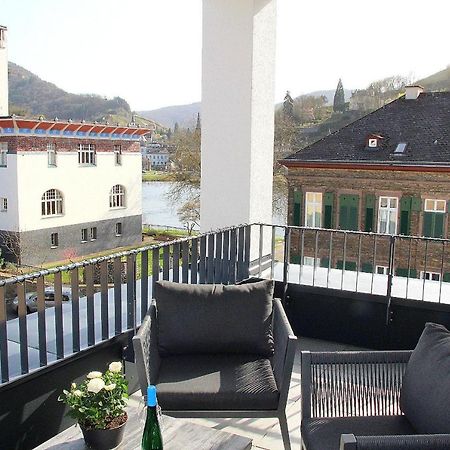 Mosel-Loggia - Luxusapartment -Terrass - Klimaanlage ترابن ترارباخ المظهر الخارجي الصورة